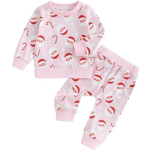 YINGISFITM Halloween Baby Girl Clothes Spooky Ghost Sweatshirt Long Sleeve Shirt Top Pants Fall Toddler Halloween Outfit Girl