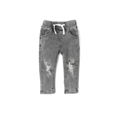 Distressed Denim - Grey Wash