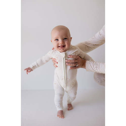 Bamboo Zip Pajamas | Just Smile