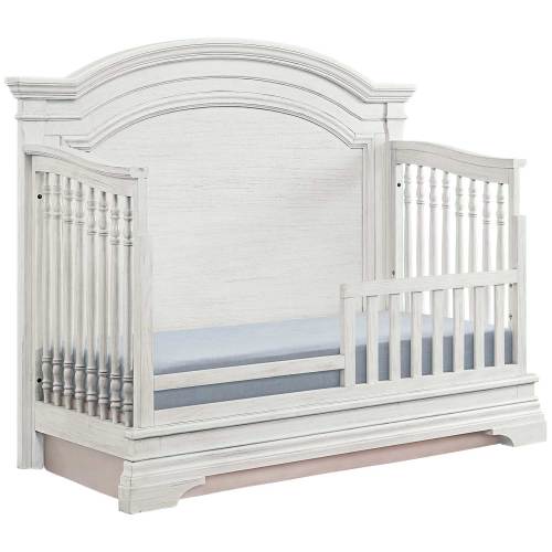Olivia White Arch Top Convertible Crib