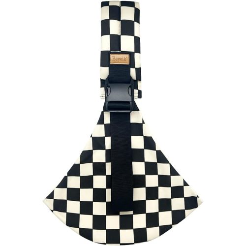 Baby Sling Carrier,Baby Sling Carrying 10-30 lbs(Ebony Check)