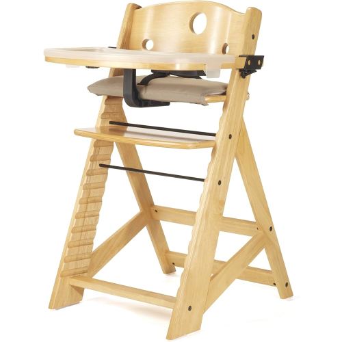 Keekaroo Height Right High Chair with Tray, Natural