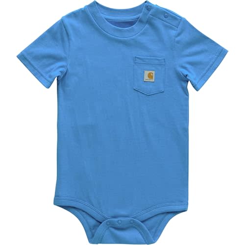 Carhartt Kid's CA5009 Short-Sleeve Pocket Bodysuit - Unisex