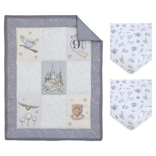Warner Brothers Harry Potter Magical Moments 3 Piece Mini Crib Bedding Set
