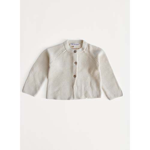 Ivory Knit Cardigan