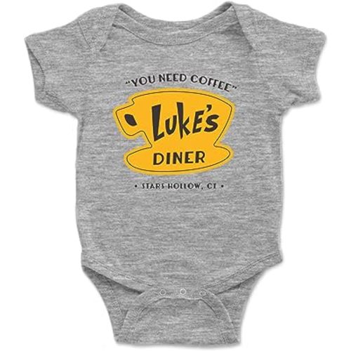 Lukes Diner Gilmore Girls Baby One Piece
