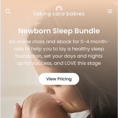 Newborn Sleep Bundle - Class and ebook