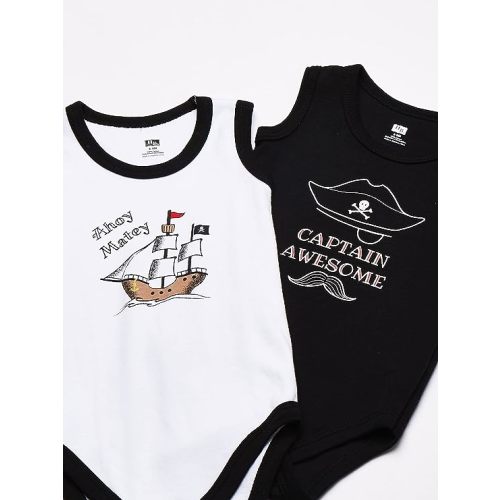 Hudson Baby Unisex Baby Cotton Sleeveless Bodysuits - 6-9 Months