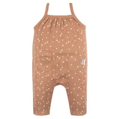 Gerber Baby & Toddler Girls' Romper, Color: Ditsy floral, Size: 6-9m
