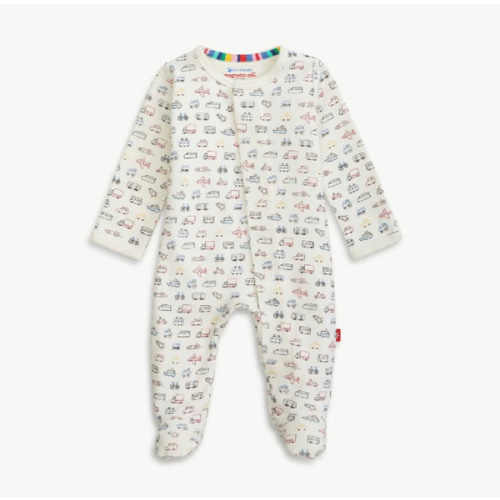 on the go organic cotton magnetic parent favorite footie – Magnetic Me