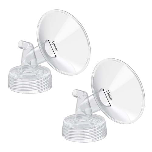 Paruu Pump Parts Compatible with Spectra S1/S2/9 Plus, Not Original Accessories, Replacements Include 19mm Flange, 2Pack