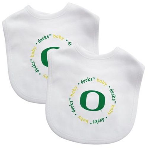 BabyFanatic Officially Licensed Unisex Baby Bibs 2 Pack - NCAA Oregon Ducks