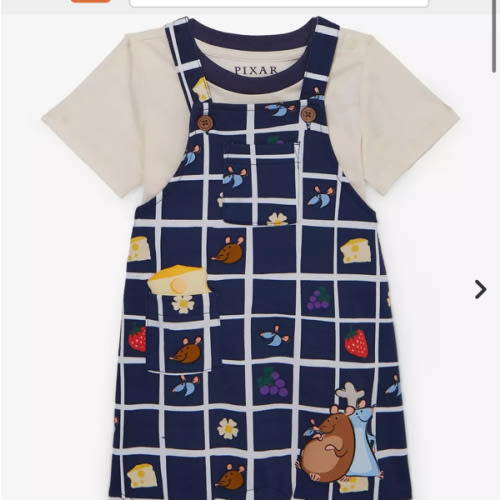 Disney Pixar Ratatouille Emile & Remy Food Infant Overall & Shirt Set - BoxLunch Exclusive | BoxLunch