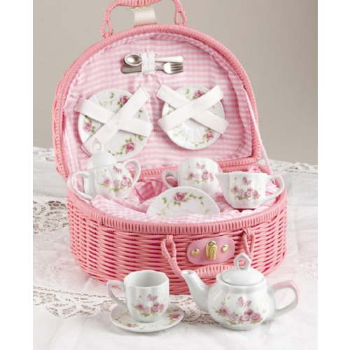 Delton 8090.6 2 - 8 Years Rose Tea Set for 2, Pink