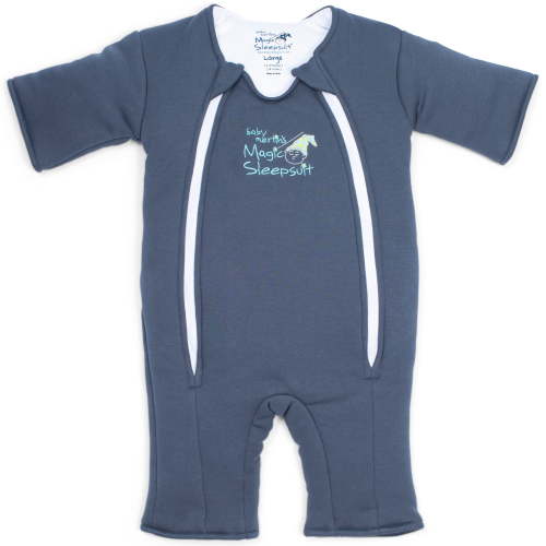 HALO Magic Sleepsuit Baby Merlin's 100% Cotton Baby Transition Swaddle - Baby Sleep Suit - Night Sky - 6-9 Months
