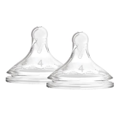 Dr. Brown’s Natural Flow® Wide-Neck Baby Bottle Silicone Nipple