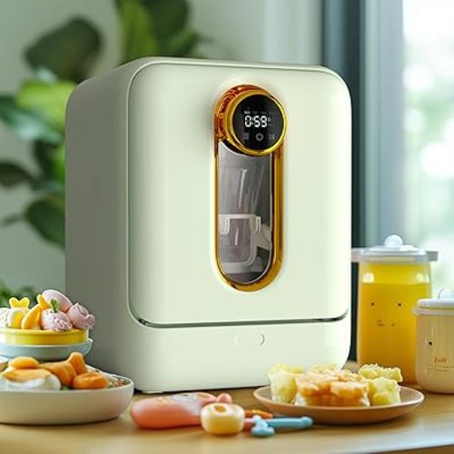 Baby Bottle Washer Pro - Dryer with 3.2L Built-in Water Tank for Easy Cleaning, All in One Bottle Washer Machine for All Bottles, Pump Parts & Baby Item Care - Save Time & Effort