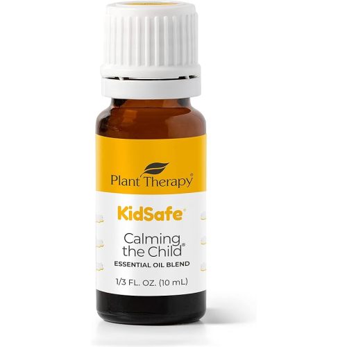 Plant Therapy KidSafe Calming The Child Essential Oil Blend - Relaxing and Soothing Blend 100% Pure, KidSafe, Undiluted, Natural Aromatherapy, Therapeutic Grade 10 mL (1/3 oz)