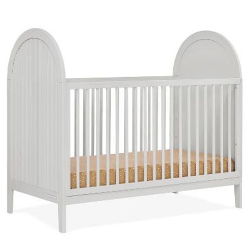 Delta Children Eloise 4-in-1 Convertible Crib - Greenguard Gold Certified - Moonstruck Gray