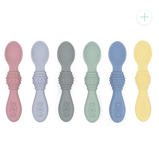 Baby Silicone Spoons | First Stage Infant Spoons