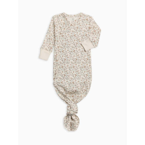 Yuma Floral / Teal + Taupe / 0-3M