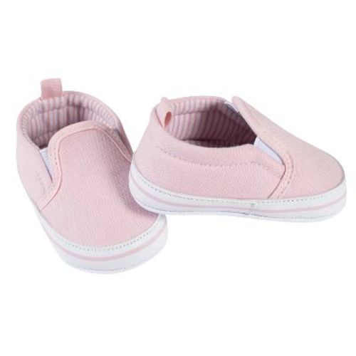 Gerber Baby Girls' Soft Sole Slip-on Sneakers, Pink