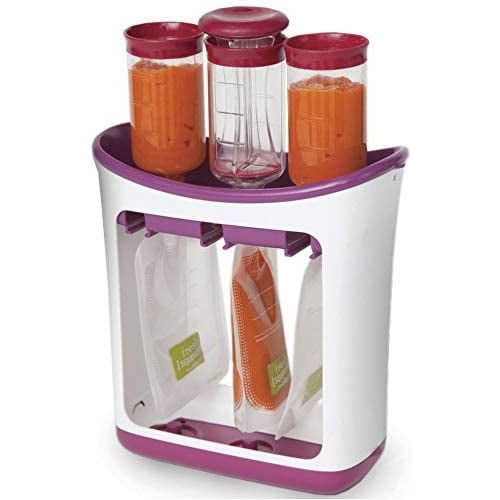 Infantino Squeeze Station, homemade puree