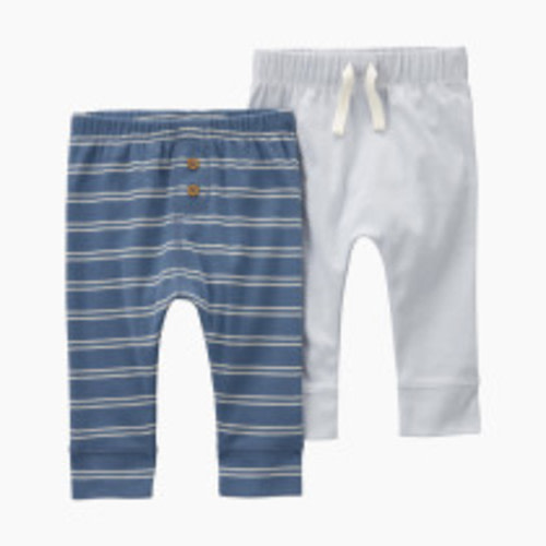Carter's 2-Pack Pull-On Pants - Blue/Gray