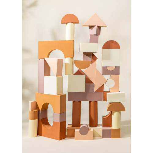 EVA Foam Building Blocks Set - Large (48 pcs)