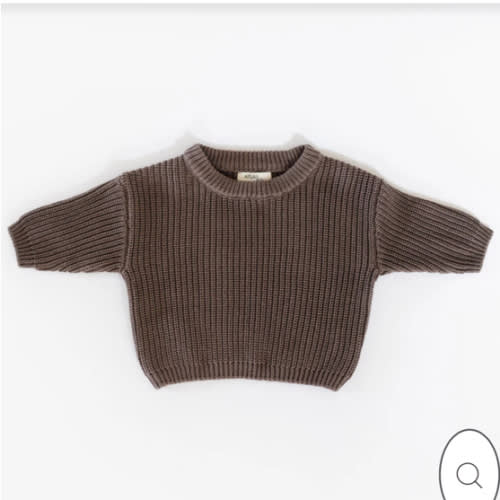 Organic Chunky Knit Sweater