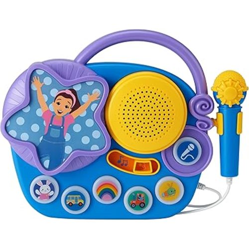 Ms Rachel Karaoke Microphone with Boombox