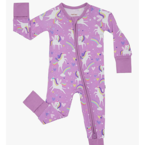 Little Sleepies Pajamas for Baby Boys & Girls, Viscose from Bamboo Baby Pajamas, Preemie & Newborn Sleepers, 2-Way Zipper PJs