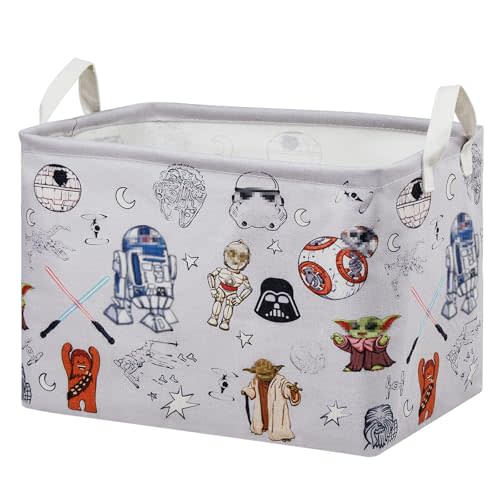BHXXRQRQ Room Nursery Decor,Baby Laundry Large Hamper Foldable With Waterproof Pe Coating,Dirty Clothes Basket Featuring The Child,Bedroom,Bathroom Set,Toy Bin,Kids Birthday Gifts (Square)