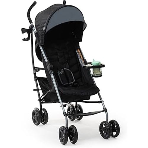 Summer Infant Ingenuity 3Dlite Convenience Stroller, Gray–Lightweight Stroller with Aluminum Frame, Large Seat Area, 4 Position Recline, Extra Large Storage Basket – Infant Stroller for Travel & More