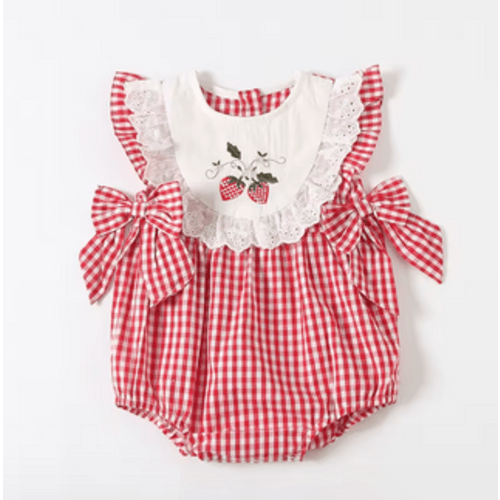Strawberry Romper