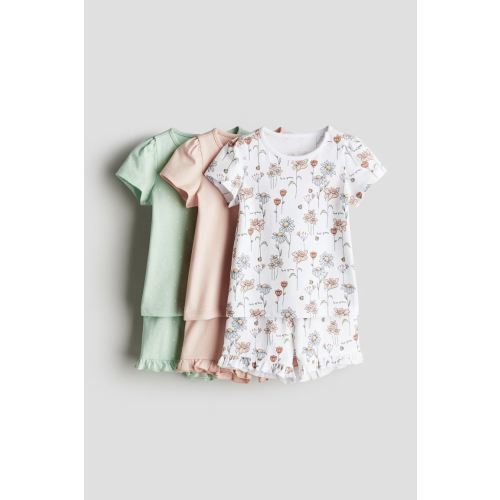 3-pack Snug Fit Cotton Pajamas