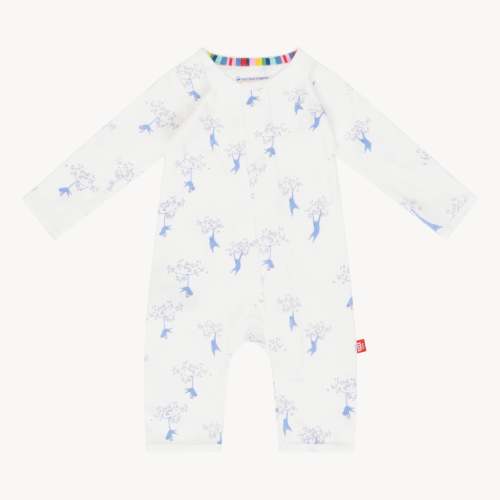 love our friend-chimp organic cotton magnetic fuss free coverall