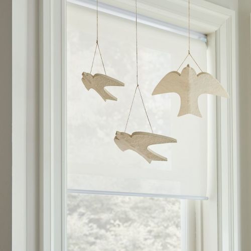 Joseph Altuzarra Hanging Papier-Mache Birds (Set of 3)