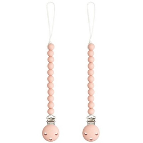Pacifier Clip for Boys and Girls by Comfy Cubs - Pink Blush