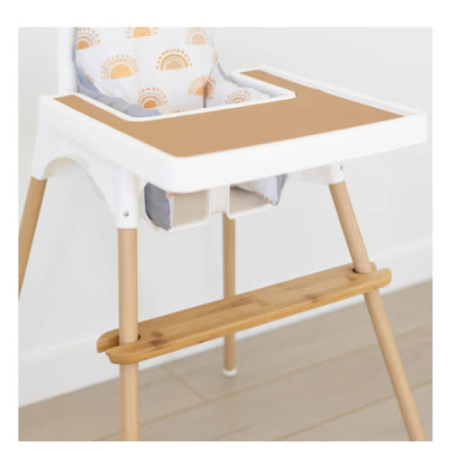 Bamboo Adjustable Highchair Footrest – Yeah Baby Goods