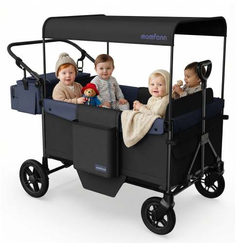 Momfann 4 Seater Kids Stroller Wagon
