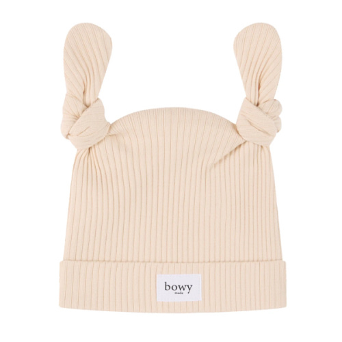 Double Knot Beanie - Cream