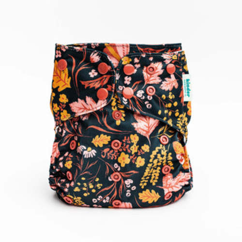 Patterned Pocket Cloth Diaper with Athletic Wicking Jersey