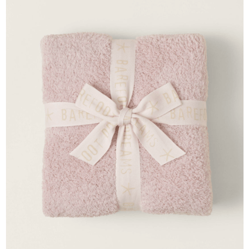 Barefoot Dreams Stroller Blanket Dusty Rose