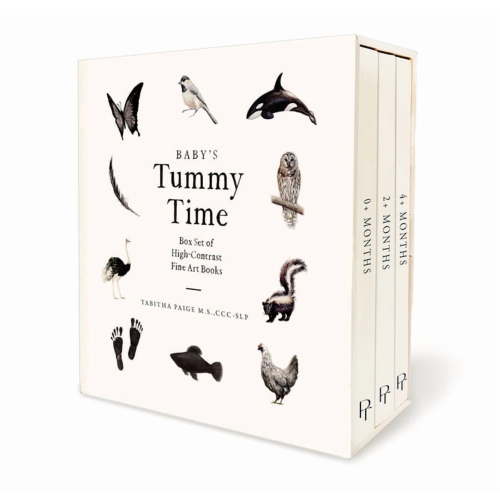 Our Little Adventures Baby's Tummy Time Book Box Set: A 3-Book Box Set of High-Contrast Art for Visual Stimulation at Tummy Time, (Paperback)