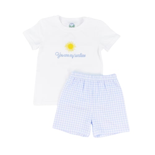 RTS You are My Sunshine Boys Short Set