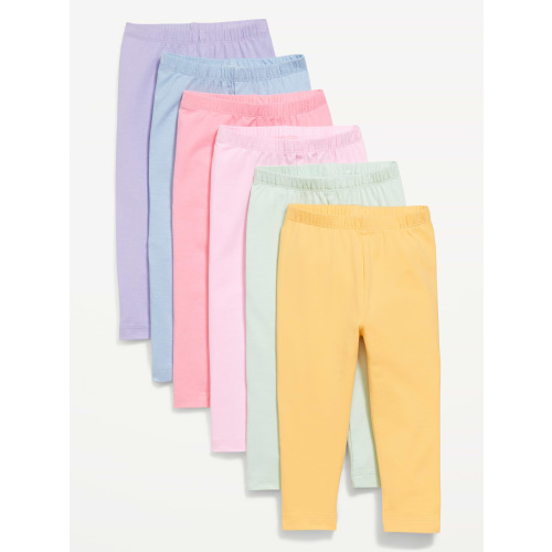 Leggings 6-Pack for Toddler Girls