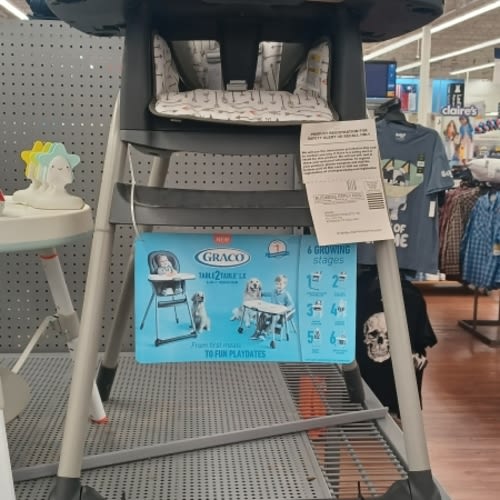 Safety 1st Grow and Go Rotating High Chair, Soft Ash