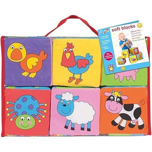 Galt Toys Soft Blocks (Set of 6)