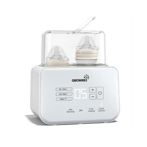 8-in-1 Baby Bottle Warmer, Fast Heating with Timer